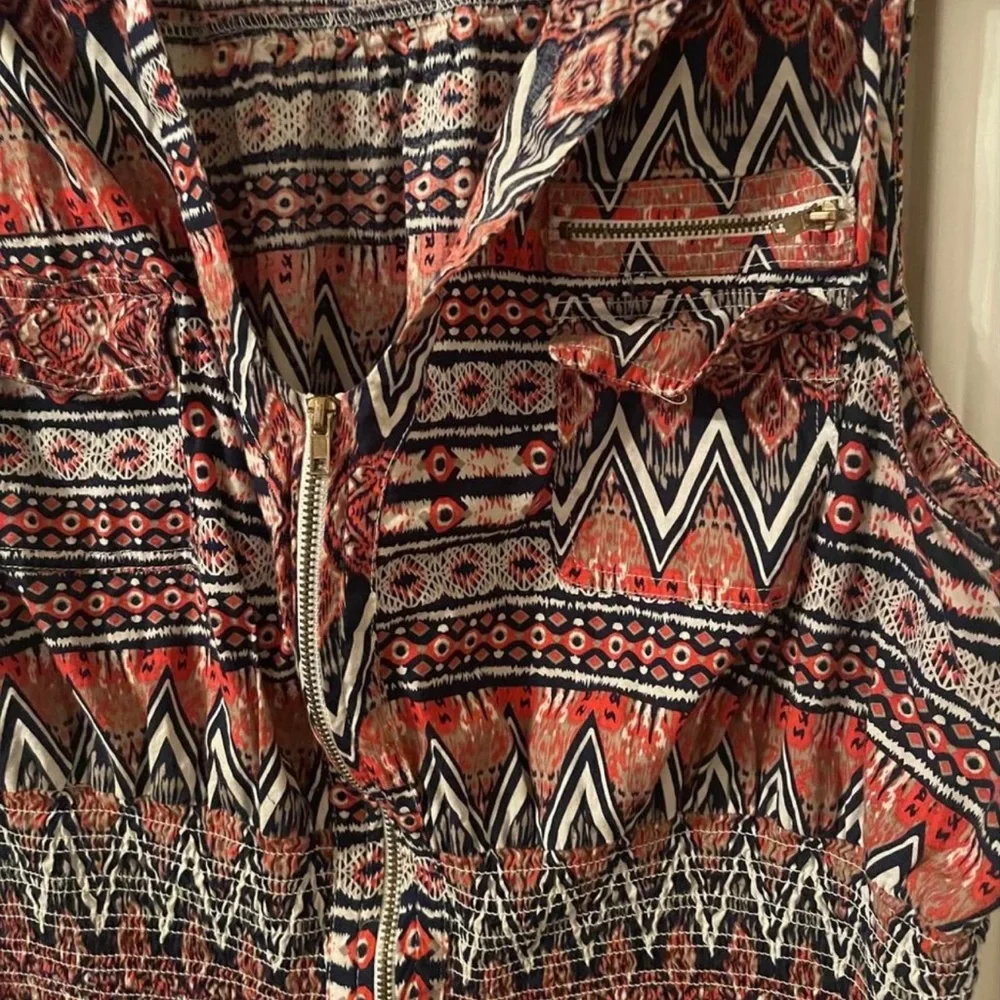 Plus Size Womens western look sleeveless dress size 3X pre-owned